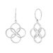 Ohrhnger Clover Charm Duo, 925 Sterlingsilber