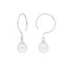 Ohrhnger Single Pearls, 14 Karat Weigold