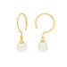 Ohrhnger Single Pearls, 14K Gelbgold