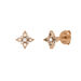 Ohrstecker BLOOM, Rauchquarz/Mondstein, 18 Karat Rosegold vergoldet Ohrstecker BLOOM, Rauchquarz/Mondstein, 18 Karat Rosegold vergoldet