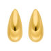 Ohrstecker Big Drop, 18 K Gelbgold vergoldet