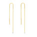 Ohrringe PURE Ball Chain, 14 Karat Gelbgold
