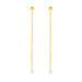 Ohrringe PURE Kette, 18 Karat Gelbgold