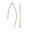 Creole Pure M Diamant 18 Karat Rosgold