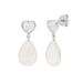 Ohrstecker VALENTINE PEARLS, 925 Sterlingsilber