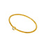 Ring 1 Zirkonia, 18 K Gelbgold vergoldet, Größe 50