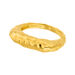 Ring BOLD Hammered, 18 Karat Gelbgold vergoldet