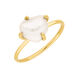 Ring Barock Pearl, 14 Karat Gelbgold