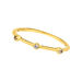 Ring Gorgeous, Labradorit, 18 K Gelbgold vergoldet, Gr.52