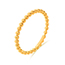 Ring Kugel, 18 Karat Gelbgold