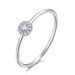 Ring Pav II, 18 Karat Weigold