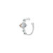 Silber Earcuff Gorgeous Gems, Labradorit