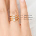 Verlobungsring Classic Solitair 0,14ct, 14 Karat Gelbgold 