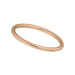 Stacking Ring Basic, 18 K Rosegold vergoldet