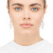 Ohrringe Trapez mit Diamanten, 18 Karat Weigold Bild 5