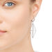 Ohrringe Trapez mit Diamanten, 18 Karat Weigold Bild 3