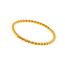 Twist Ring, 18 K Gelbgold vergoldet, Größe 50