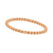 Twist Ring, 18 K Rosegold vergoldet