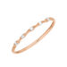 Verlobungsring mit 5 Diamanten, 14 Karat Rosegold