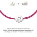 Charity Armband KOLIBRI, Fuchsia Bild 2