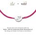 Charity Armband KOLIBRI, Fuchsia Bild 2