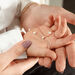 Armkette Perle, 18 K Rosegold vergoldet Bild 5