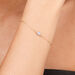 Armkette Mondstein SQUARE, 14 Karat Gelbgold Bild 2