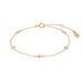 Armkette MINI Clover, 14 Karat Rosegold Bild 4