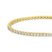 Tennisarmband mit Diamanten, Gelbgold, 3.42ct, 17.0cm Bild 5