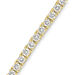 Tennisarmband mit Diamanten, Gelbgold, 3.42ct, 17.0cm 