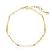 Armband Bar, 18 Karat Gelbgold, Diamanten Bild 3