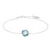 Armkette Blue Topaz, 14 Karat Weigold Bild 2