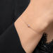 Armkette MY FIRST DIAMOND, 14 Karat Rosegold Bild 4