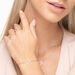 Freundschaftsarmband GENTLE CLOVER, 14 Karat Weigold Bild 3