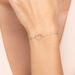 Freundschaftsarmband GENTLE HEART, 14 Karat Rosegold Bild 2