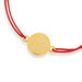 Freundschaftsarmband Disc STAR, 14 Karat Gelbgold Bild 3