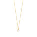 Halskette Single Pearl, 14 Karat Gelbgold Bild 4