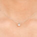 Halskette Single Pearl, 14 Karat Weigold Bild 2
