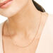 Halskette Shiny Twist, 14 Karat Rosegold Bild 3