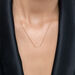 Halskette TINY LOVE mit Diamanten, 14 Karat Weigold Bild 4