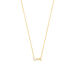Halskette TINY LOVE mit Diamanten, 14 Karat Gelbgold Bild 3