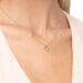 Halskette GENTLE CLOVER, 14 Karat Weigold Bild 2