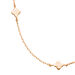 Halskette MINI Clover, 14 Karat Rosegold Bild 3