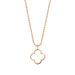 Halskette GENTLE CLOVER, 14 K Rosegold Bild 3