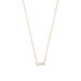 Halskette TINY LOVE mit Diamanten, 14 Karat Rosegold Bild 3