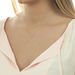 Halskette Infinity mit Diamanten, 18 Karat Gelbgold Bild 3