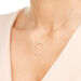 Halskette Circle Gro mit Diamanten, 18 Karat Gelbgold Bild 3