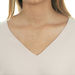 Halskette Circle Gro mit Diamanten, 18 Karat Gelbgold Bild 4