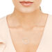 Halskette Circle Gro mit Diamanten, 18 Karat Weigold Bild 3