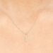 Halskette Small Bar, Diamant, 14 Karat Weigold Bild 4